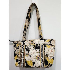 Vera Bradley Dogwood Shoulder Bag and Wristlet RETIRED